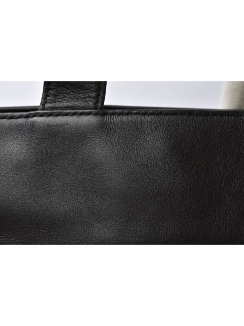 Chanel Tote A4 Lamb Leather Black - Picture 8 of 9